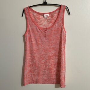 Mossimo Supply Co Pink Tank Top Sleeveless Style